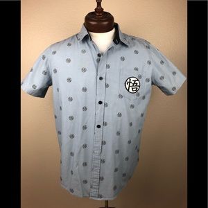 Dragonball Z button down men’s large